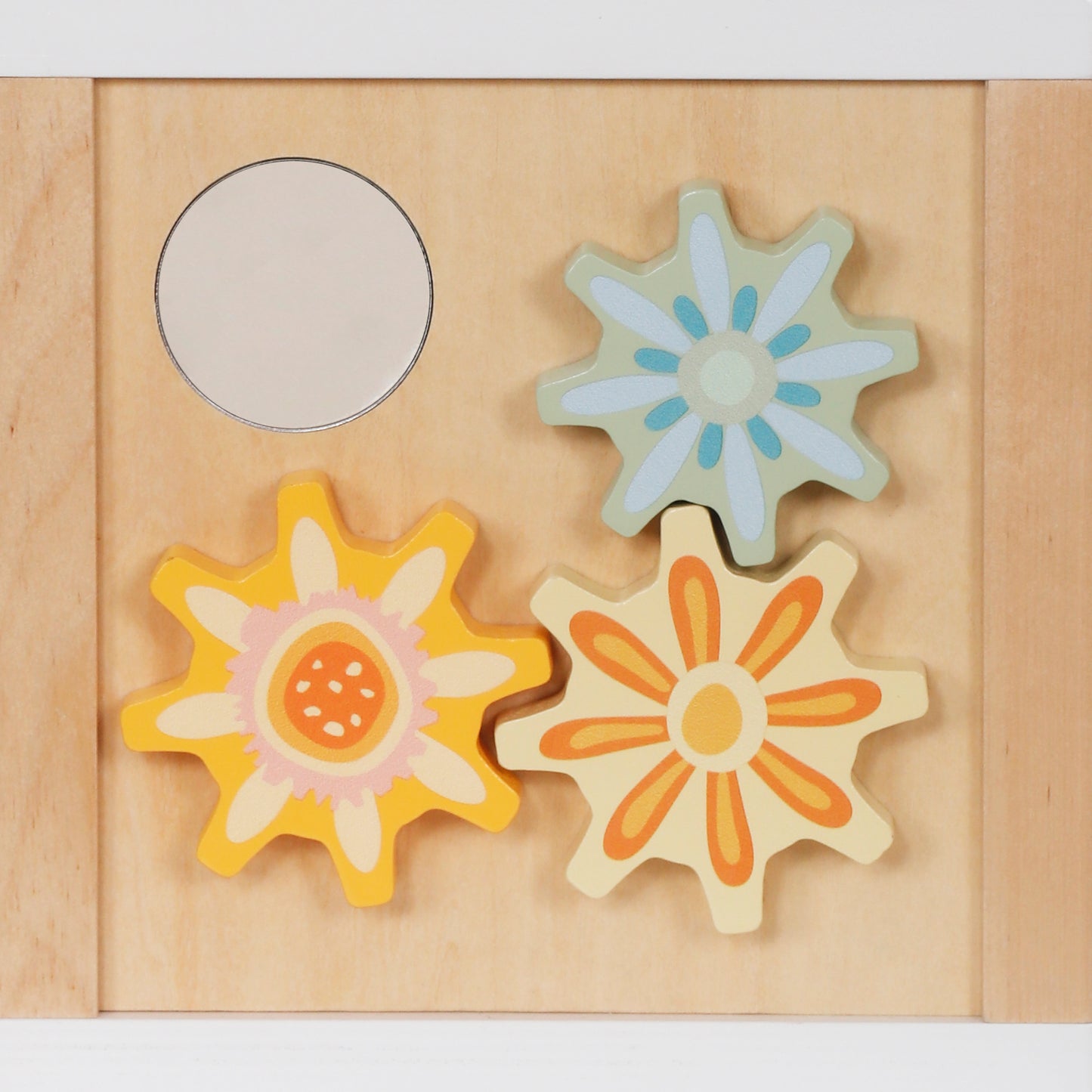wooden animal activity cube