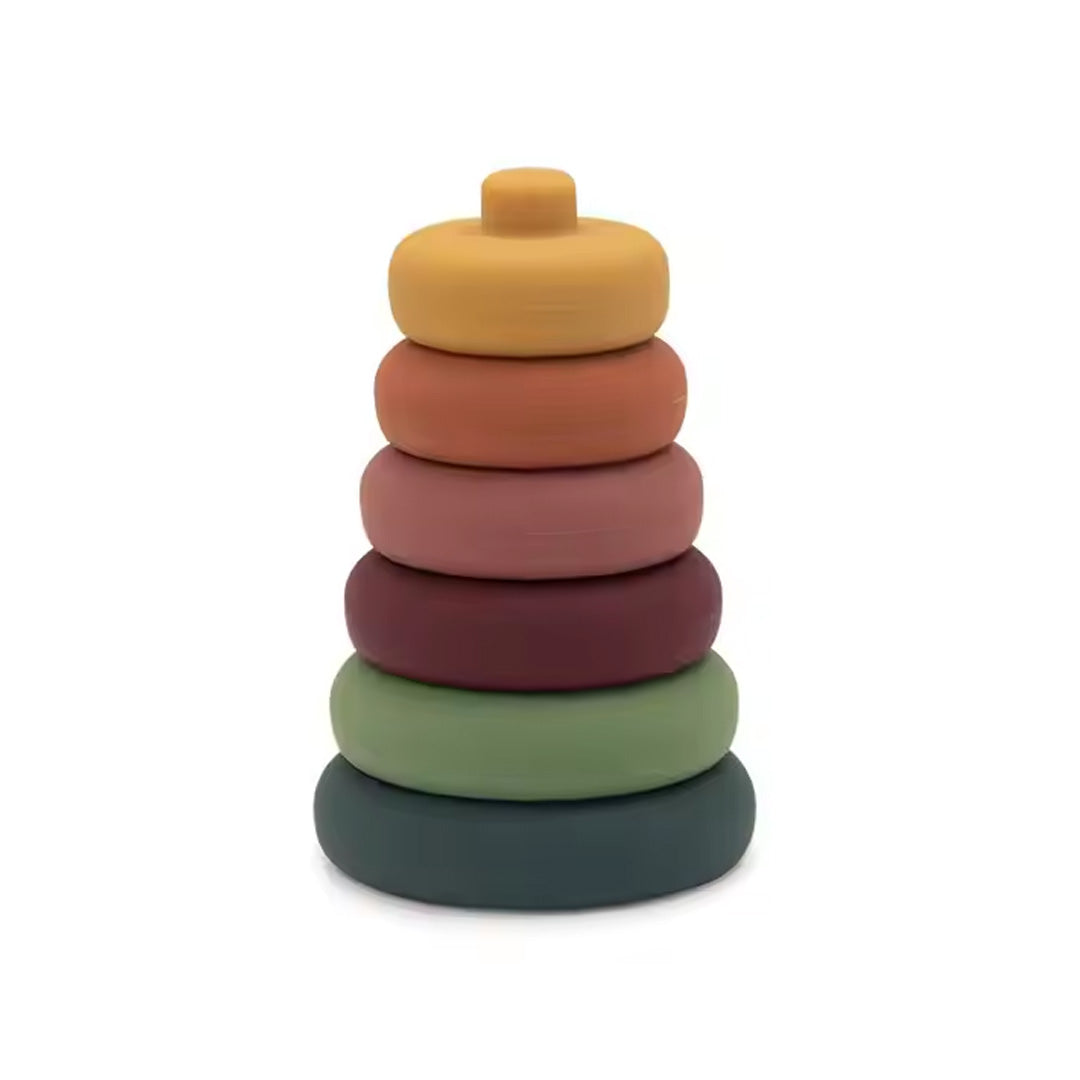 silicone ring tower stacker